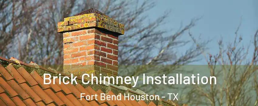 Brick Chimney Installation Fort Bend Houston - TX