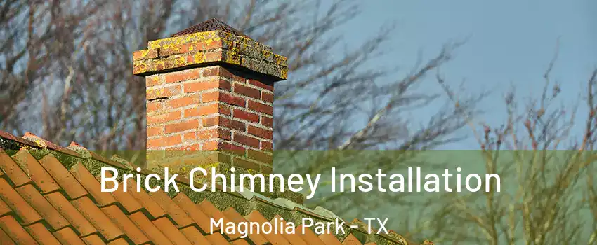Brick Chimney Installation Magnolia Park - TX