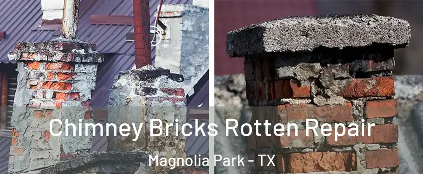 Chimney Bricks Rotten Repair Magnolia Park - TX