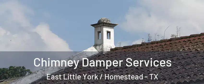 Chimney Damper Services East Little York / Homestead - TX