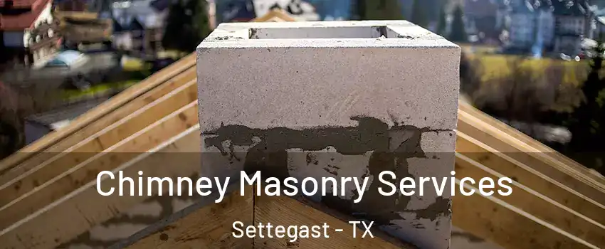 Chimney Masonry Services Settegast - TX