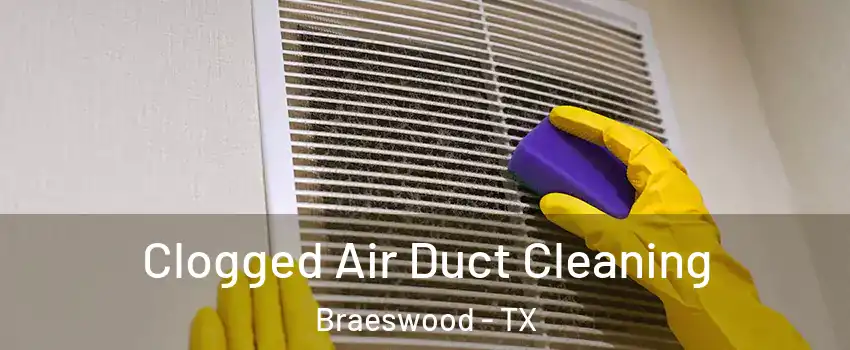 Clogged Air Duct Cleaning Braeswood - TX