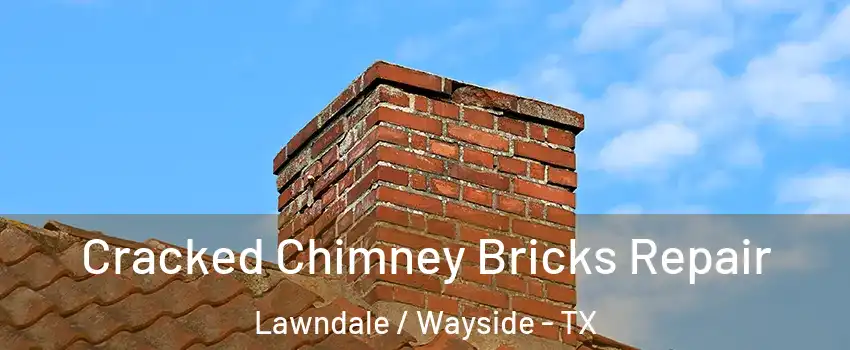 Cracked Chimney Bricks Repair Lawndale / Wayside - TX
