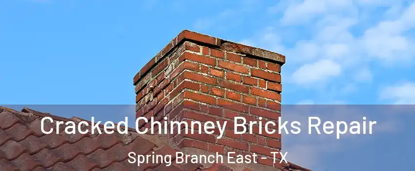 Cracked Chimney Bricks Repair Spring Branch East - TX