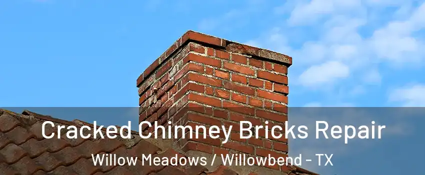 Cracked Chimney Bricks Repair Willow Meadows / Willowbend - TX