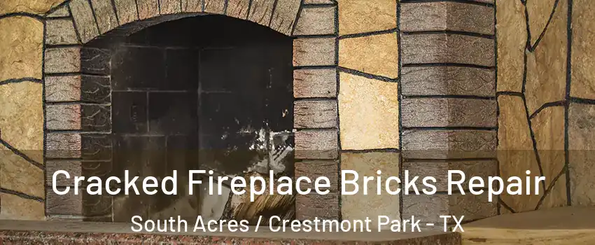Cracked Fireplace Bricks Repair South Acres / Crestmont Park - TX