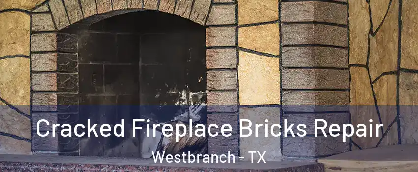 Cracked Fireplace Bricks Repair Westbranch - TX