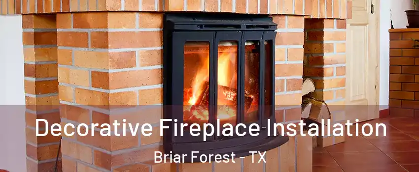 Decorative Fireplace Installation Briar Forest - TX