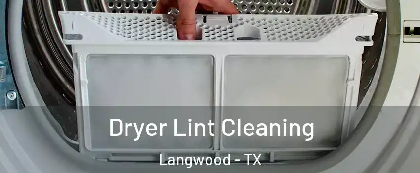 Dryer Lint Cleaning Langwood - TX