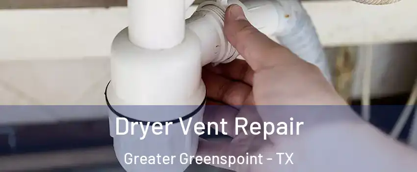 Dryer Vent Repair Greater Greenspoint - TX