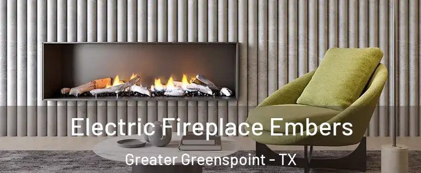 Electric Fireplace Embers Greater Greenspoint - TX