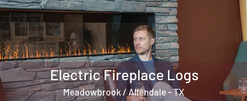 Electric Fireplace Logs Meadowbrook / Allendale - TX