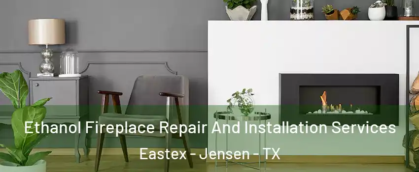 Ethanol Fireplace Repair And Installation Services Eastex - Jensen - TX