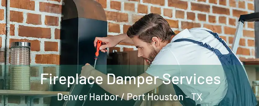 Fireplace Damper Services Denver Harbor / Port Houston - TX