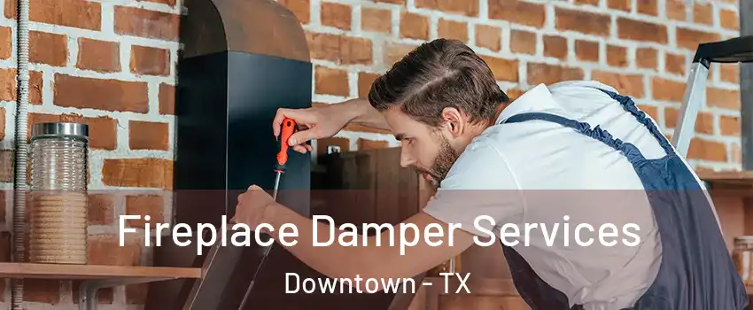 Fireplace Damper Services Downtown - TX