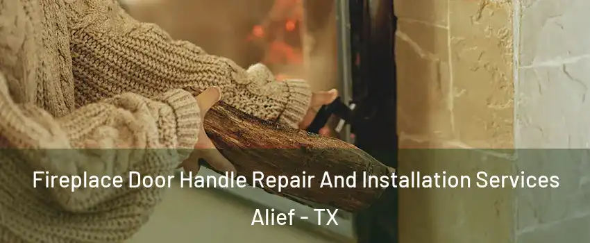 Fireplace Door Handle Repair And Installation Services Alief - TX