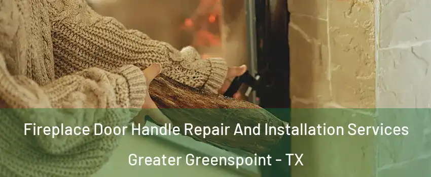 Fireplace Door Handle Repair And Installation Services Greater Greenspoint - TX