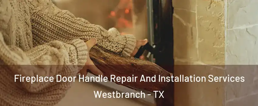 Fireplace Door Handle Repair And Installation Services Westbranch - TX