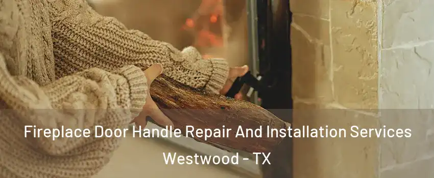 Fireplace Door Handle Repair And Installation Services Westwood - TX