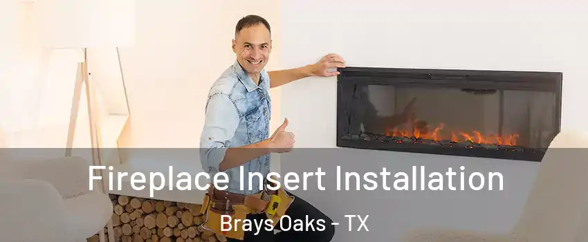 Fireplace Insert Installation Brays Oaks - TX