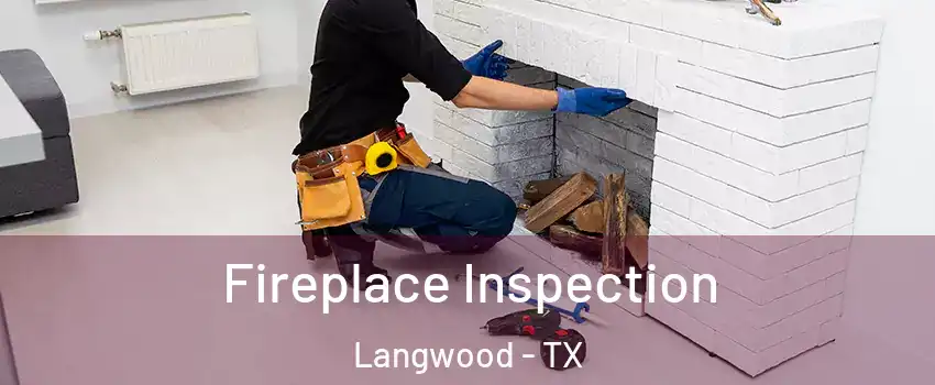 Fireplace Inspection Langwood - TX