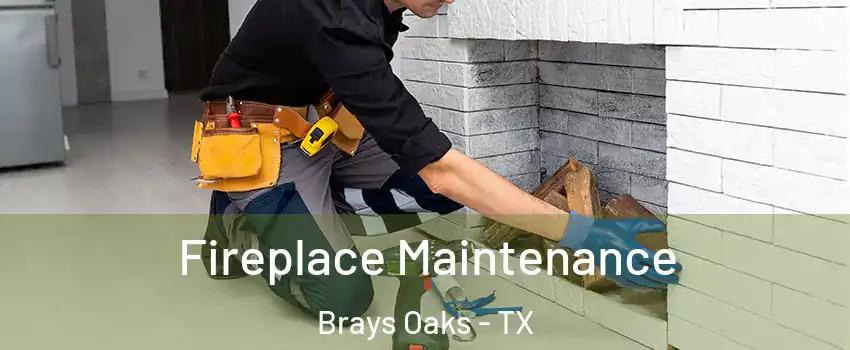 Fireplace Maintenance Brays Oaks - TX