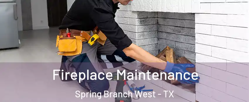 Fireplace Maintenance Spring Branch West - TX