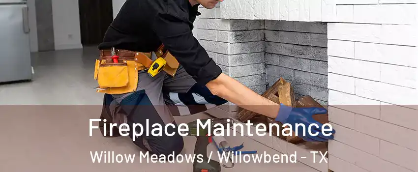Fireplace Maintenance Willow Meadows / Willowbend - TX