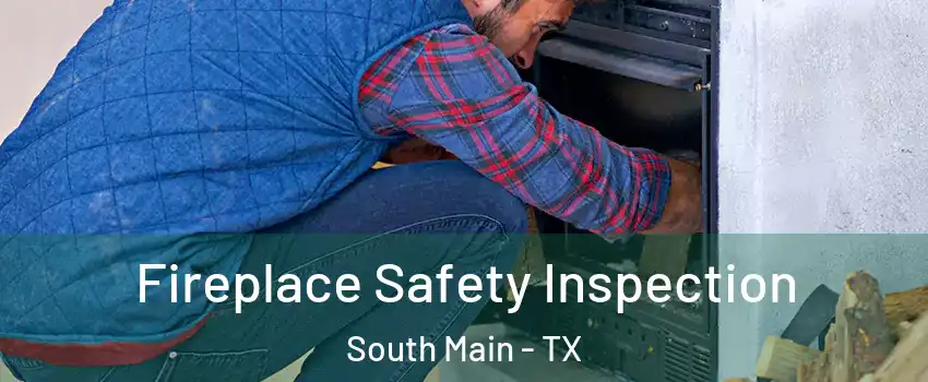 Fireplace Safety Inspection South Main - TX