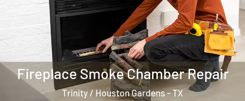 Fireplace Smoke Chamber Repair Trinity / Houston Gardens - TX