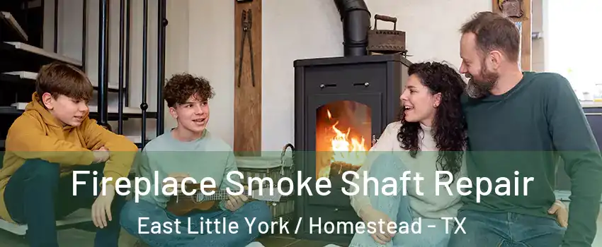 Fireplace Smoke Shaft Repair East Little York / Homestead - TX