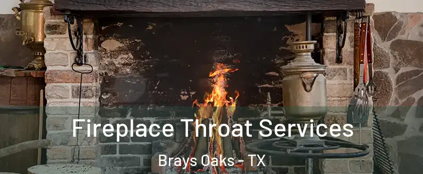 Fireplace Throat Services Brays Oaks - TX