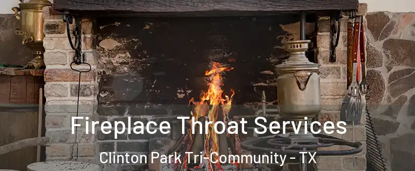 Fireplace Throat Services Clinton Park Tri-Community - TX