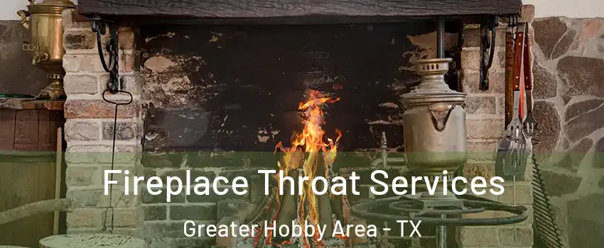 Fireplace Throat Services Greater Hobby Area - TX