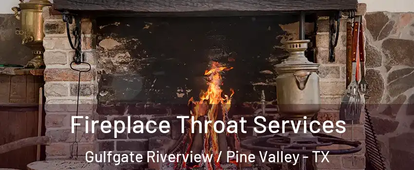 Fireplace Throat Services Gulfgate Riverview / Pine Valley - TX