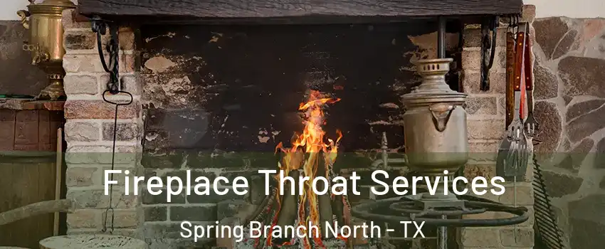 Fireplace Throat Services Spring Branch North - TX
