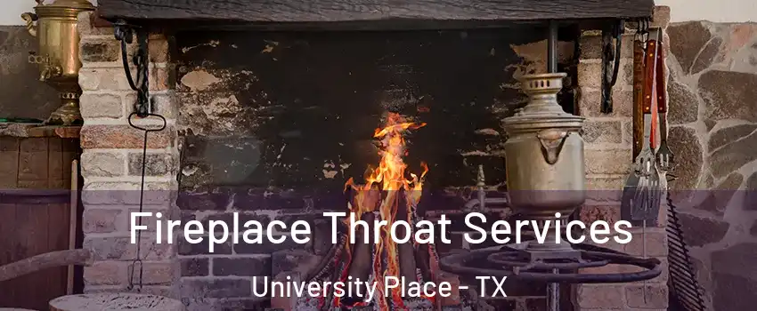 Fireplace Throat Services University Place - TX