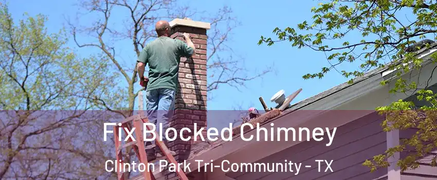 Fix Blocked Chimney Clinton Park Tri-Community - TX