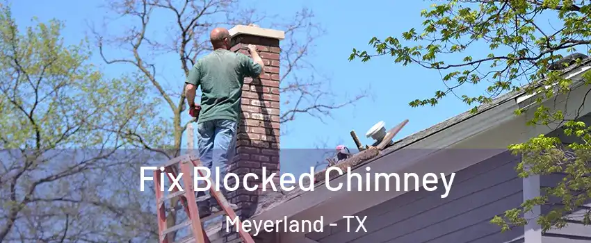 Fix Blocked Chimney Meyerland - TX