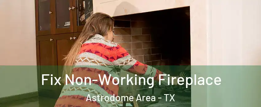Fix Non-Working Fireplace Astrodome Area - TX
