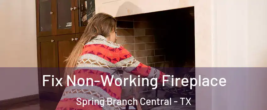 Fix Non-Working Fireplace Spring Branch Central - TX
