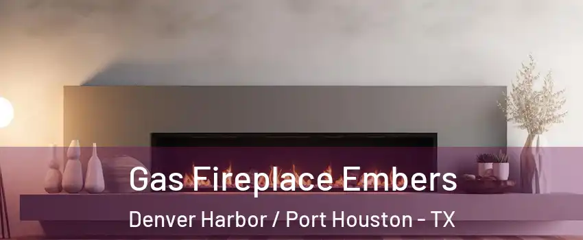 Gas Fireplace Embers Denver Harbor / Port Houston - TX