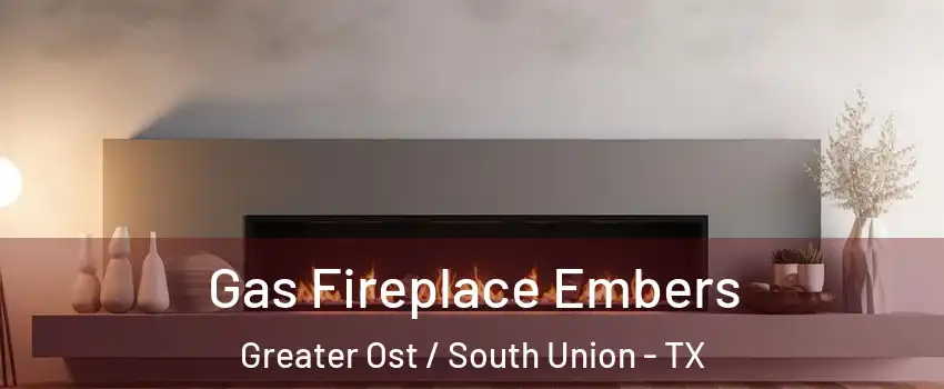 Gas Fireplace Embers Greater Ost / South Union - TX