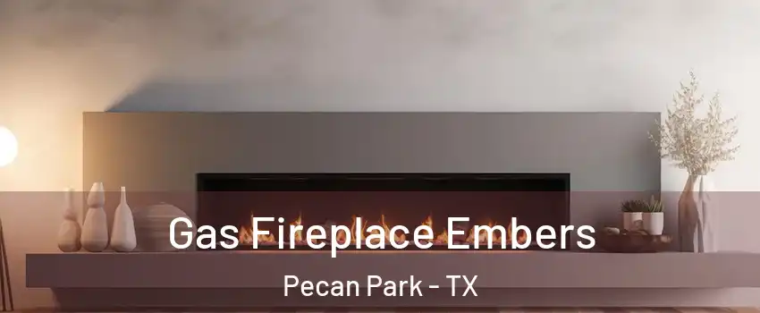 Gas Fireplace Embers Pecan Park - TX