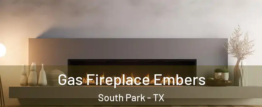 Gas Fireplace Embers South Park - TX