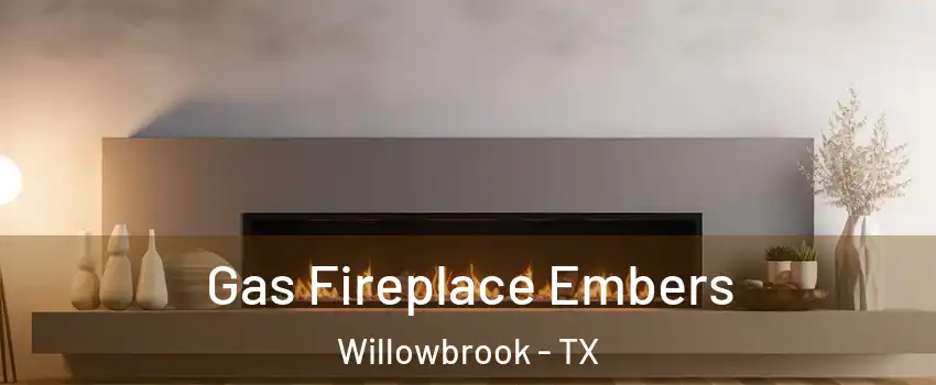 Gas Fireplace Embers Willowbrook - TX