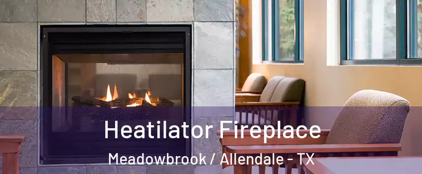 Heatilator Fireplace Meadowbrook / Allendale - TX