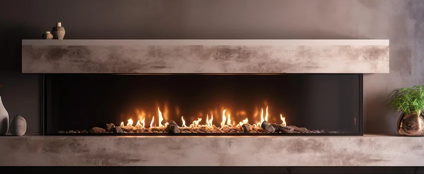Gas Refractory Fireplace Logs in Downtown, TX