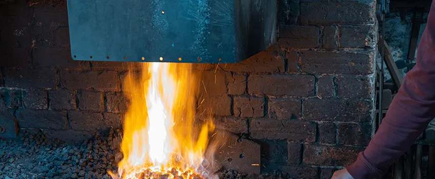 Fireplace Throat Plates Repair and installation Services in Greenway / Upper Kirby, TX