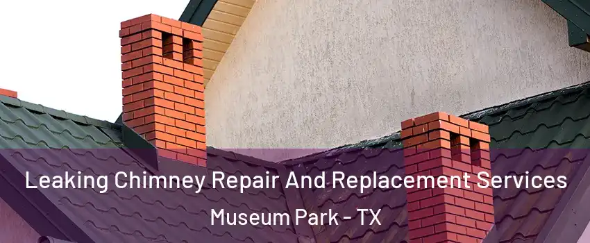 Leaking Chimney Repair And Replacement Services Museum Park - TX